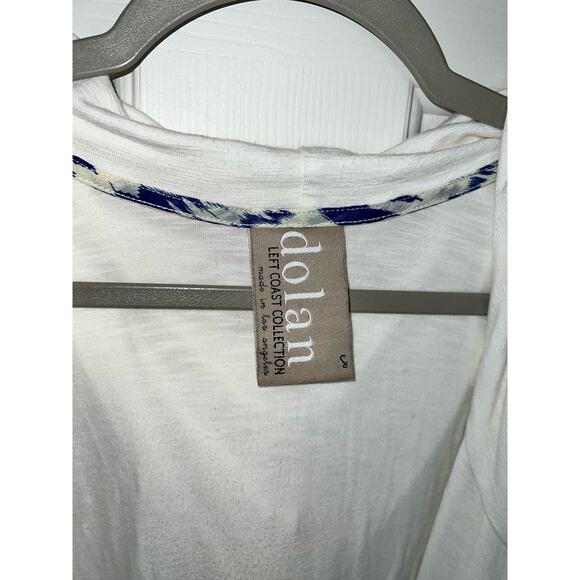 Dolan Left Coast Collection Anthropologie White Hooded Drape Cardigan - size S - Picture 3 of 4